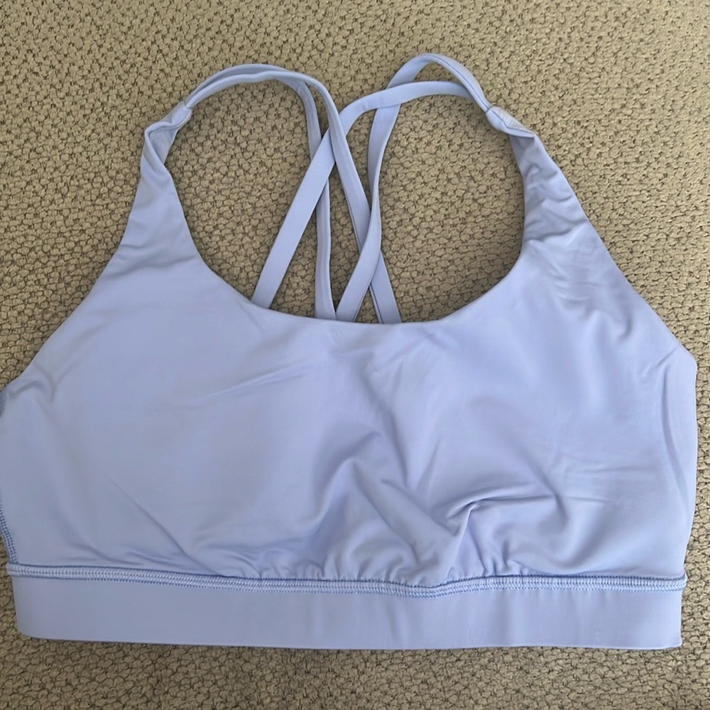 lululemon Energy Bra
*Medium Support, B-D Cups size 8 used